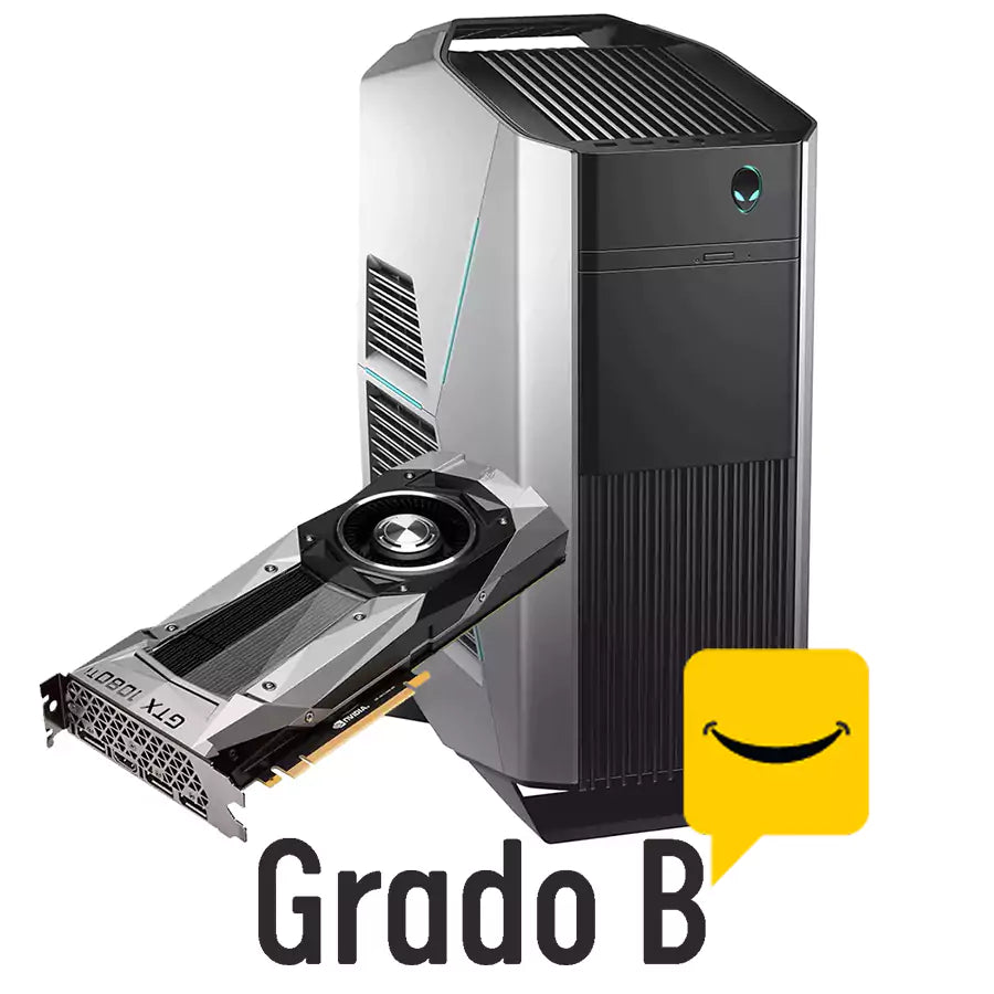 Dell Alienware Aurora R7 PC Gaming | Intel Core i7-8700 6 Cores | Ram 64Gb | SSD NVMe 512Gb + 3Tb | Nvidia GTX 1080Ti 11GB | Windows 11 Pro Grado B Dell Alienware Aurora R7 PC Gaming | Intel Core i7-8700 6 Cores | Ram 64Gb | SSD NVMe 512Gb + 3Tb | Nvidia GTX 1080Ti 11GB | Windows 11 Pro Grado B